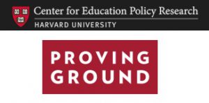 Harvard University's Center for Education Policy Research: Proving Ground